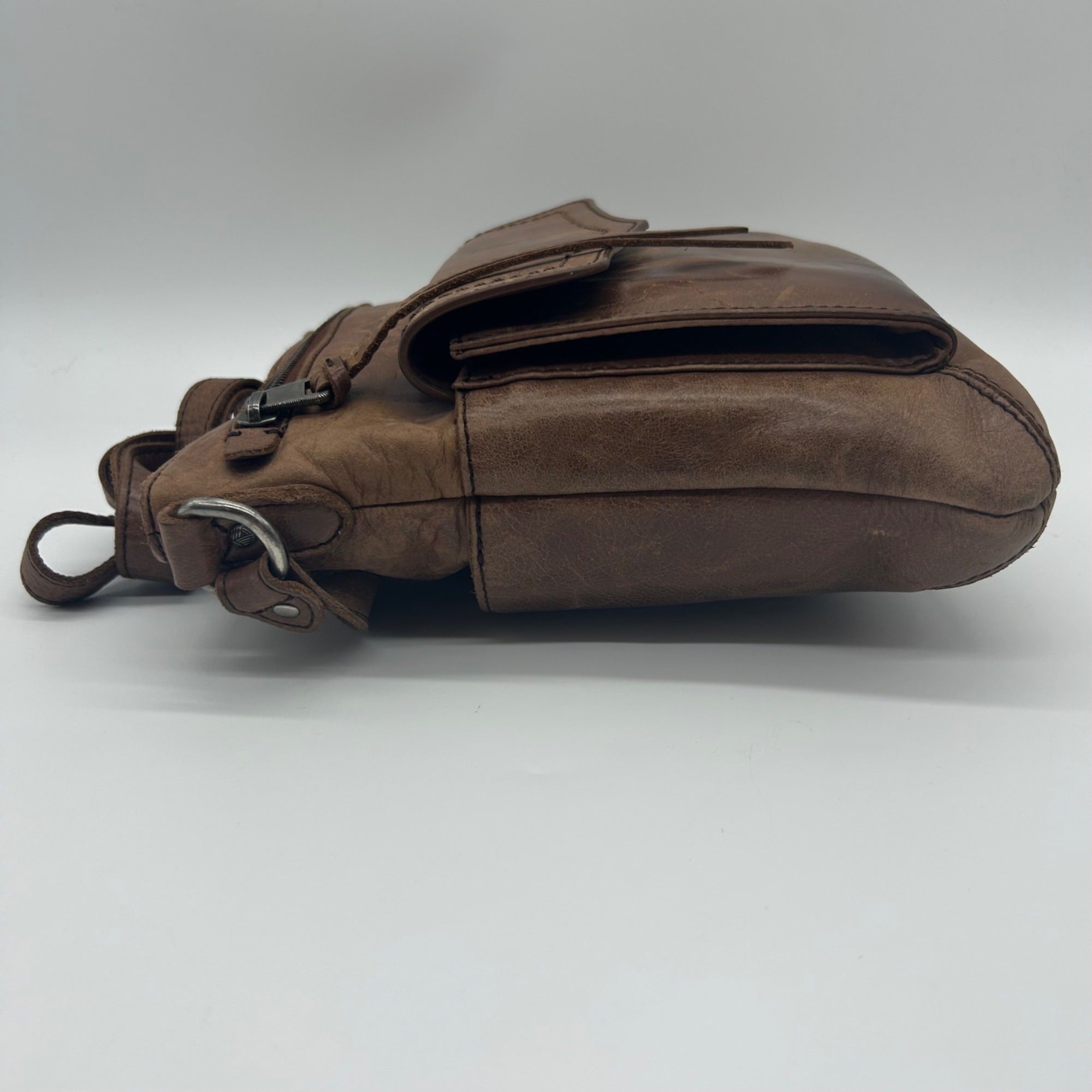 The Sak Brown Leather Crossbody bag