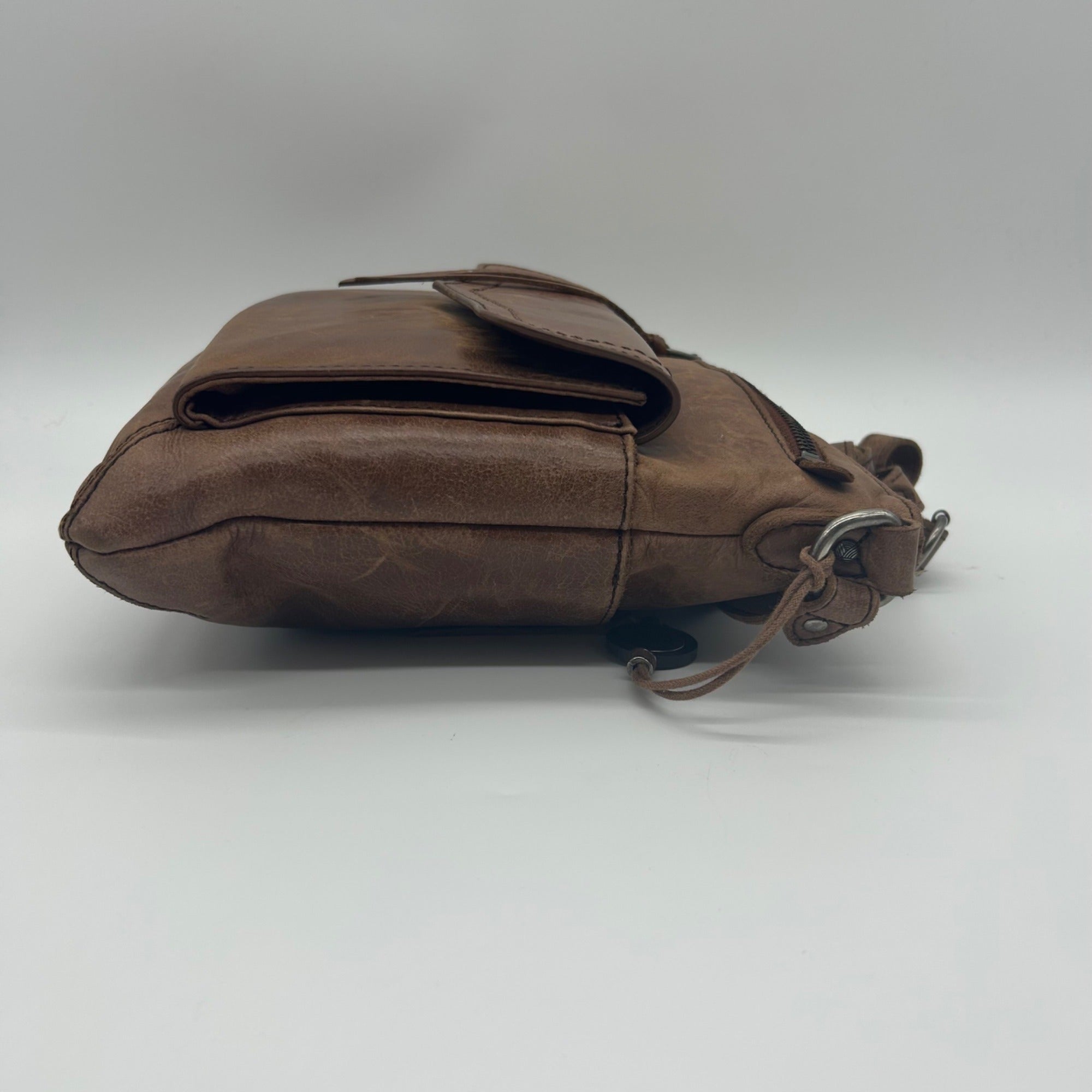 The Sak Brown Leather Crossbody bag