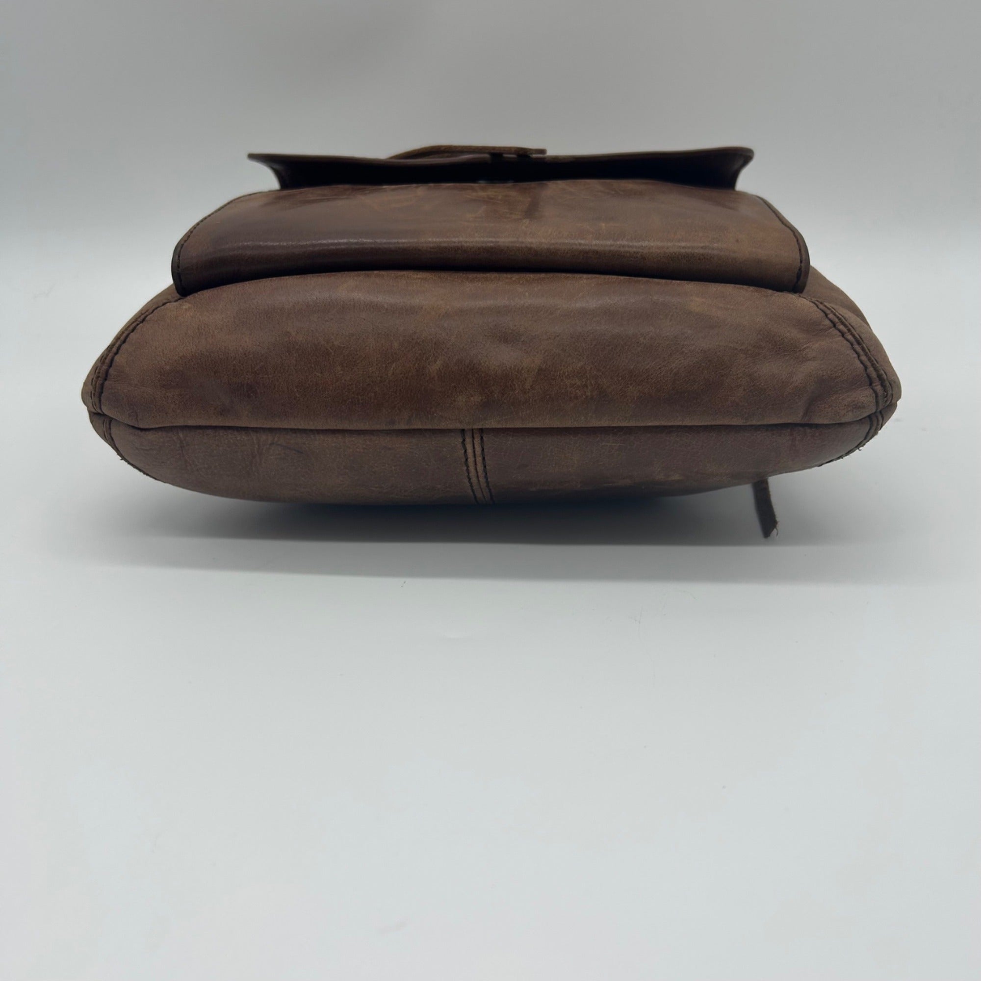 The Sak Brown Leather Crossbody bag
