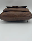 The Sak Brown Leather Crossbody bag