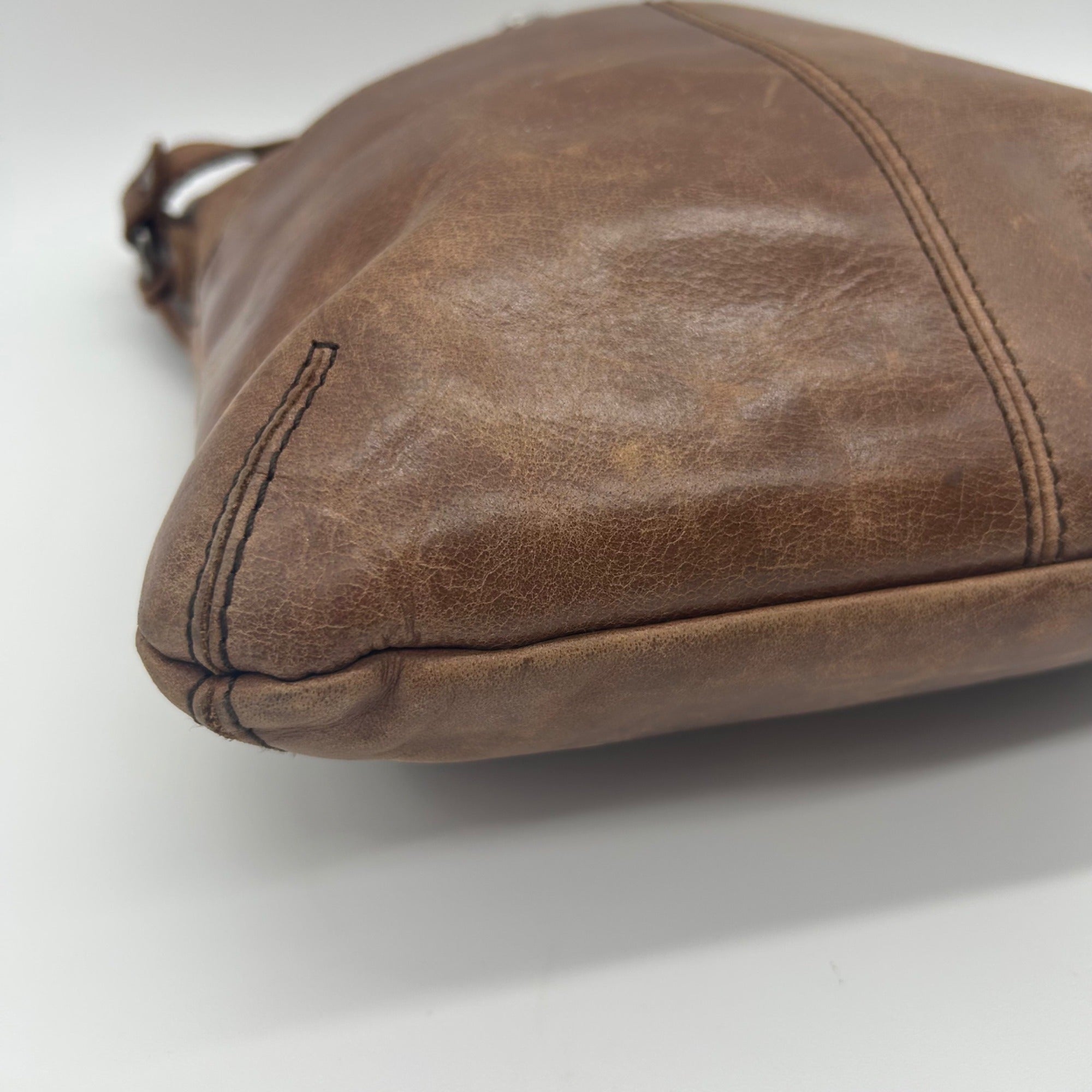 The Sak Brown Leather Crossbody bag