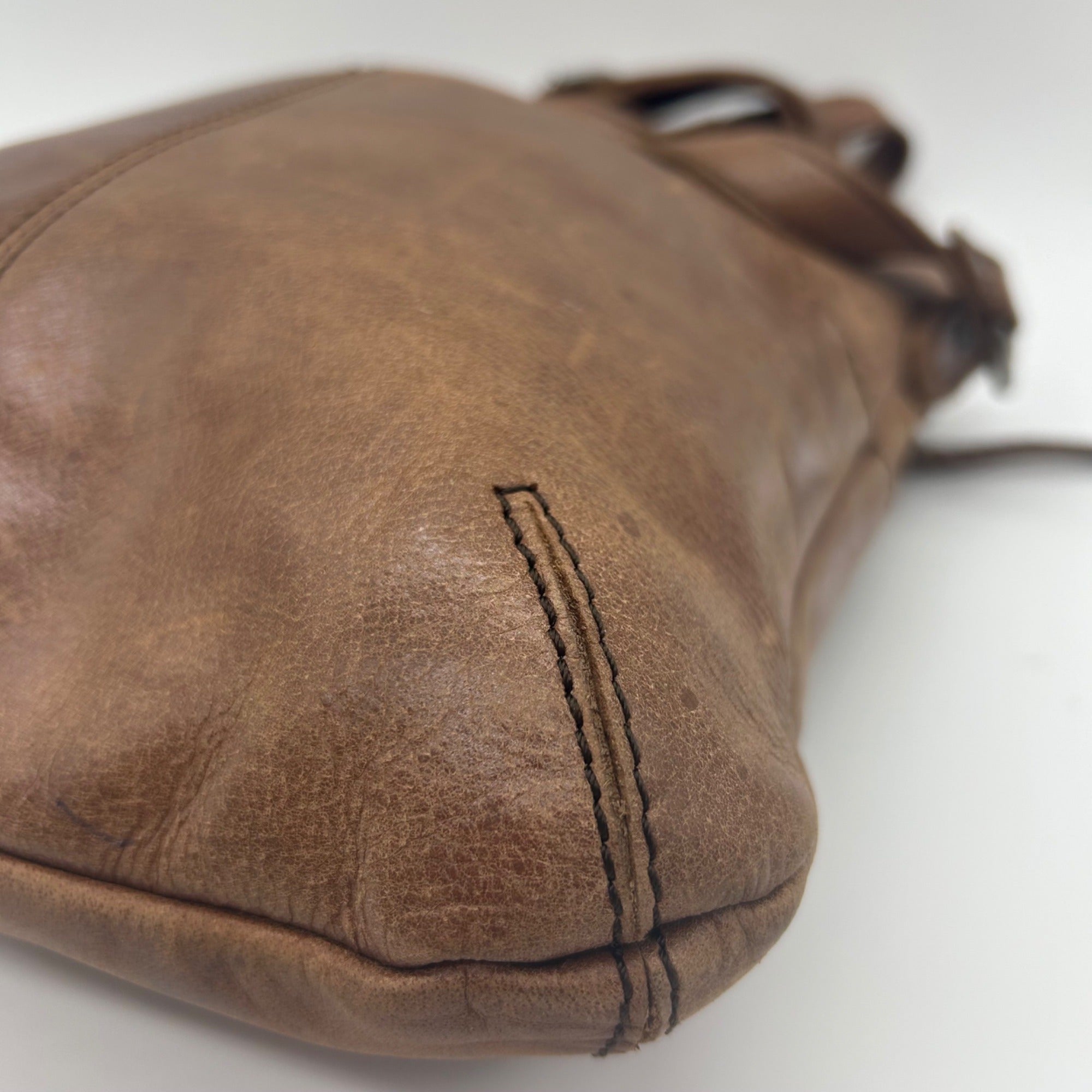 The Sak Brown Leather Crossbody bag