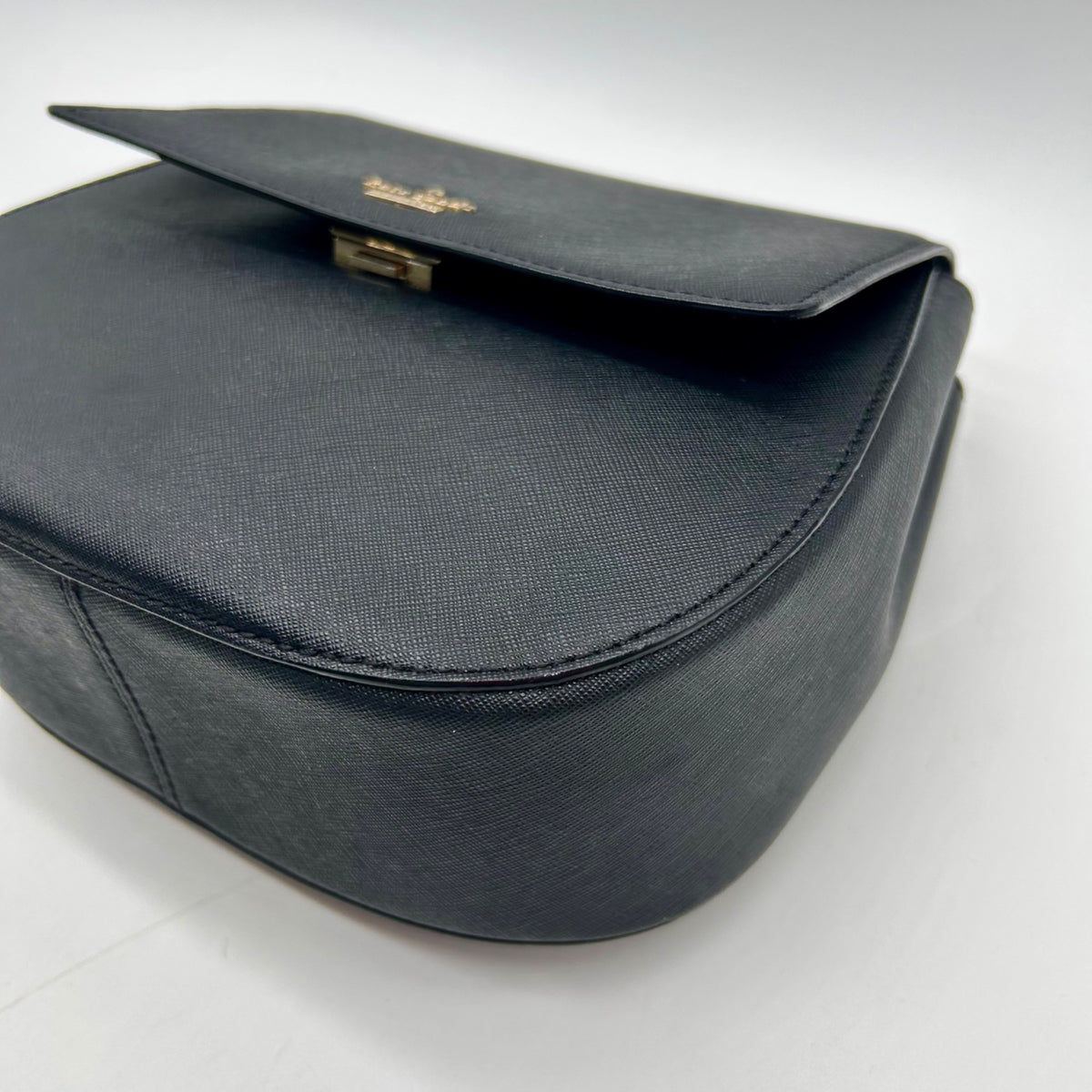 Kate Spade Black Saffiano Leather Spade Cameron Street Byrdie Crossbody Bag