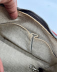 Dooney & Bourke Red Signature Canvas Hobo Shoulder Bag