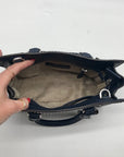 Michael Kors Navy Blue Saffiano Leather Dillon Small Satchel Bag
