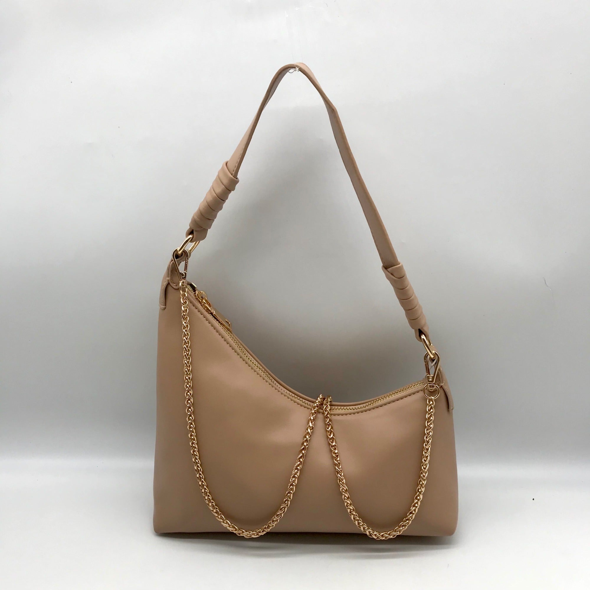 Urban Expressions Natural Asymmetric Convertible Shoulder Bag