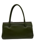 Gucci Olive Green Leather Shoulder Bag