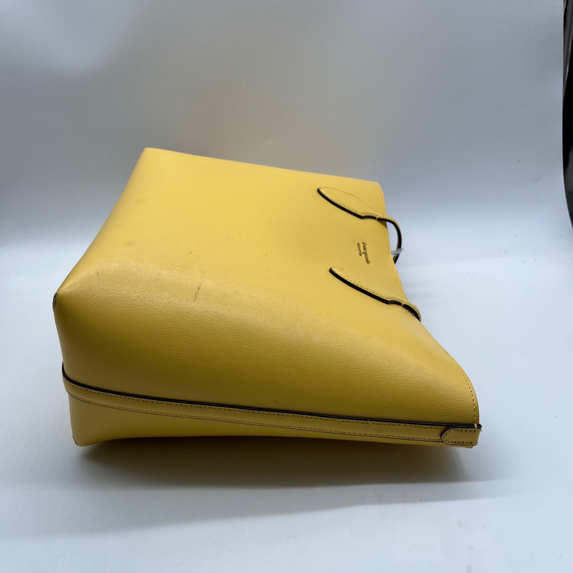 Kate Spade Yellow Pebbled Leather Tote Bag
