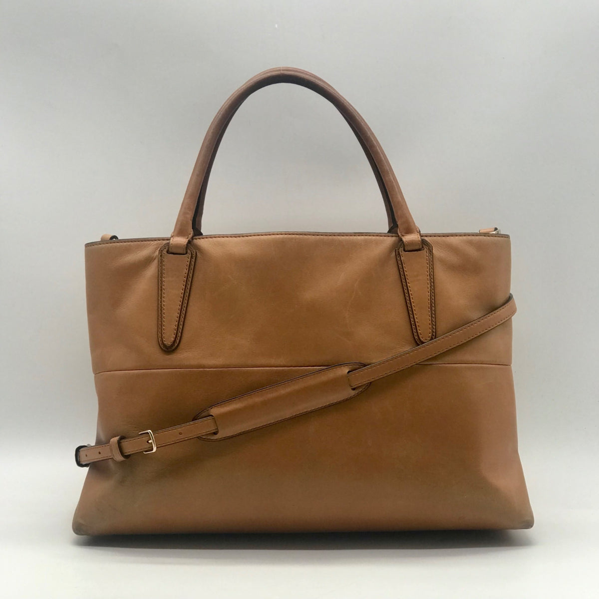 Coach Tan Soft Leather Borough Bag 32291