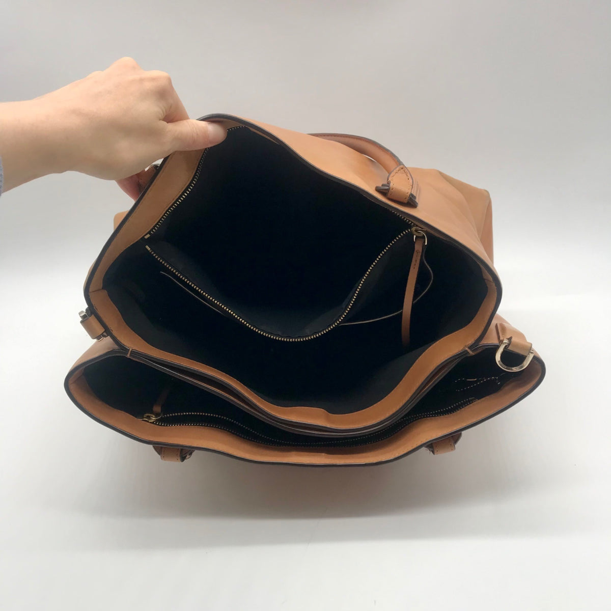 Coach Tan Soft Leather Borough Bag 32291