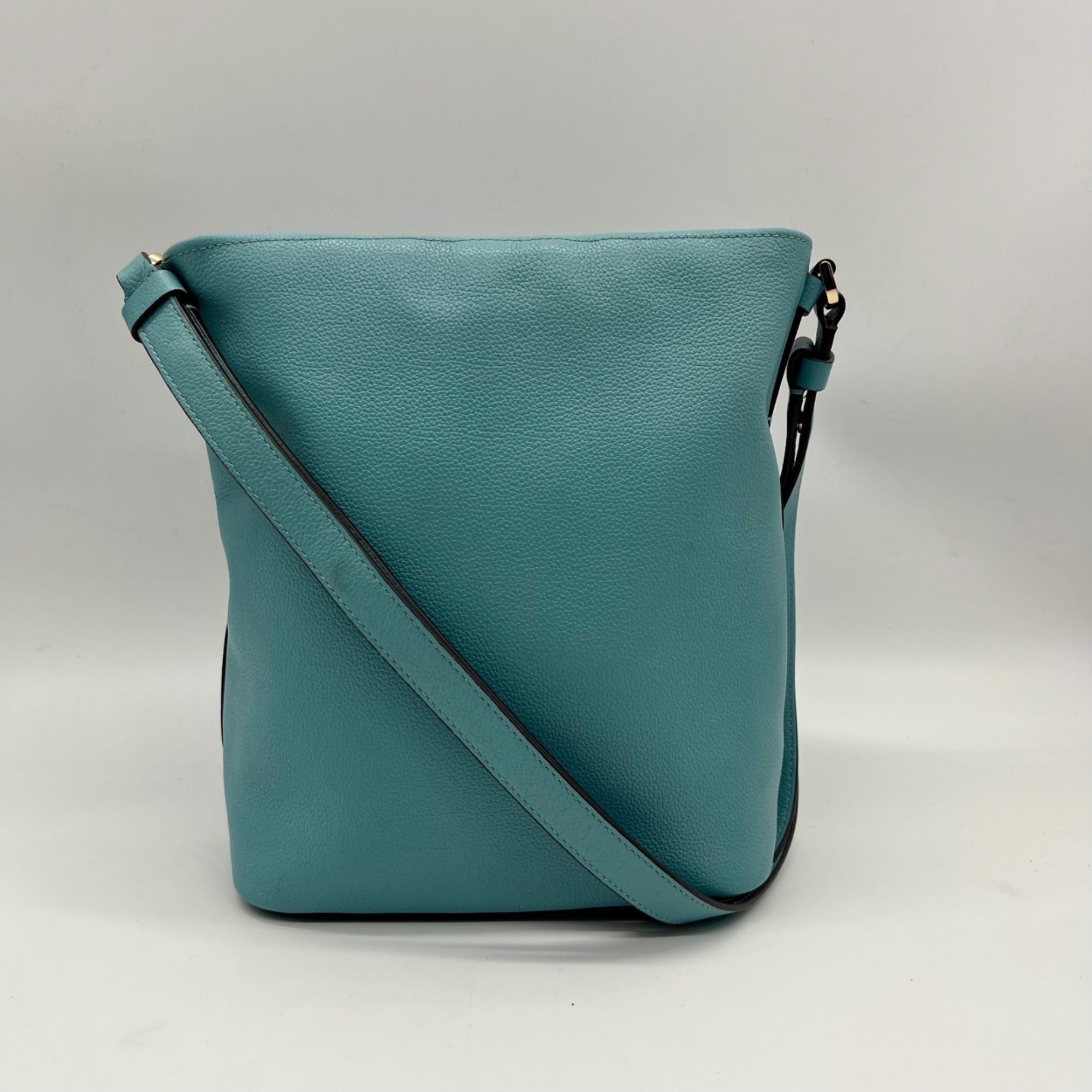 Kate Spade Light Blue Textured Elsie Shoulder Bag