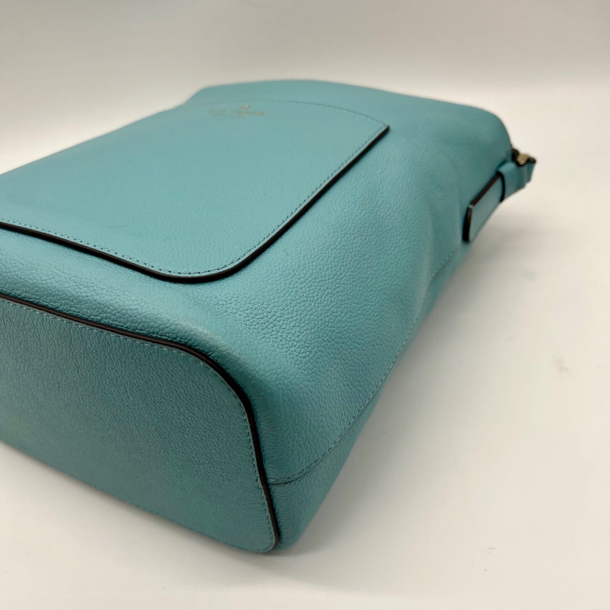 Kate Spade Light Blue Textured Elsie Shoulder Bag