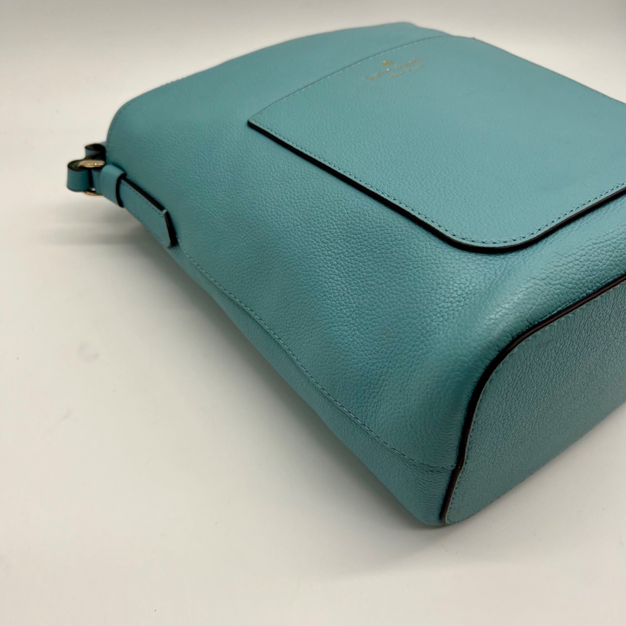 Kate Spade Light Blue Textured Elsie Shoulder Bag