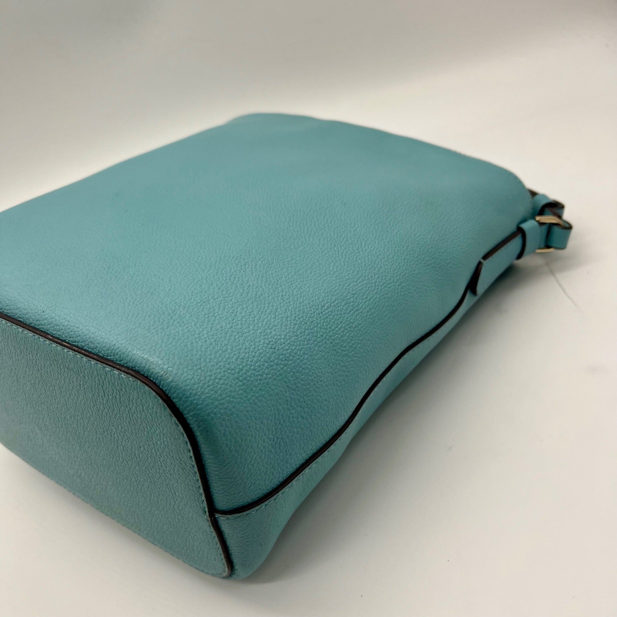 Kate Spade Light Blue Textured Elsie Shoulder Bag