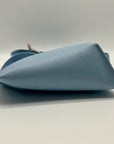 Alexander Mcqueen Blue Leather Shoulder Bag