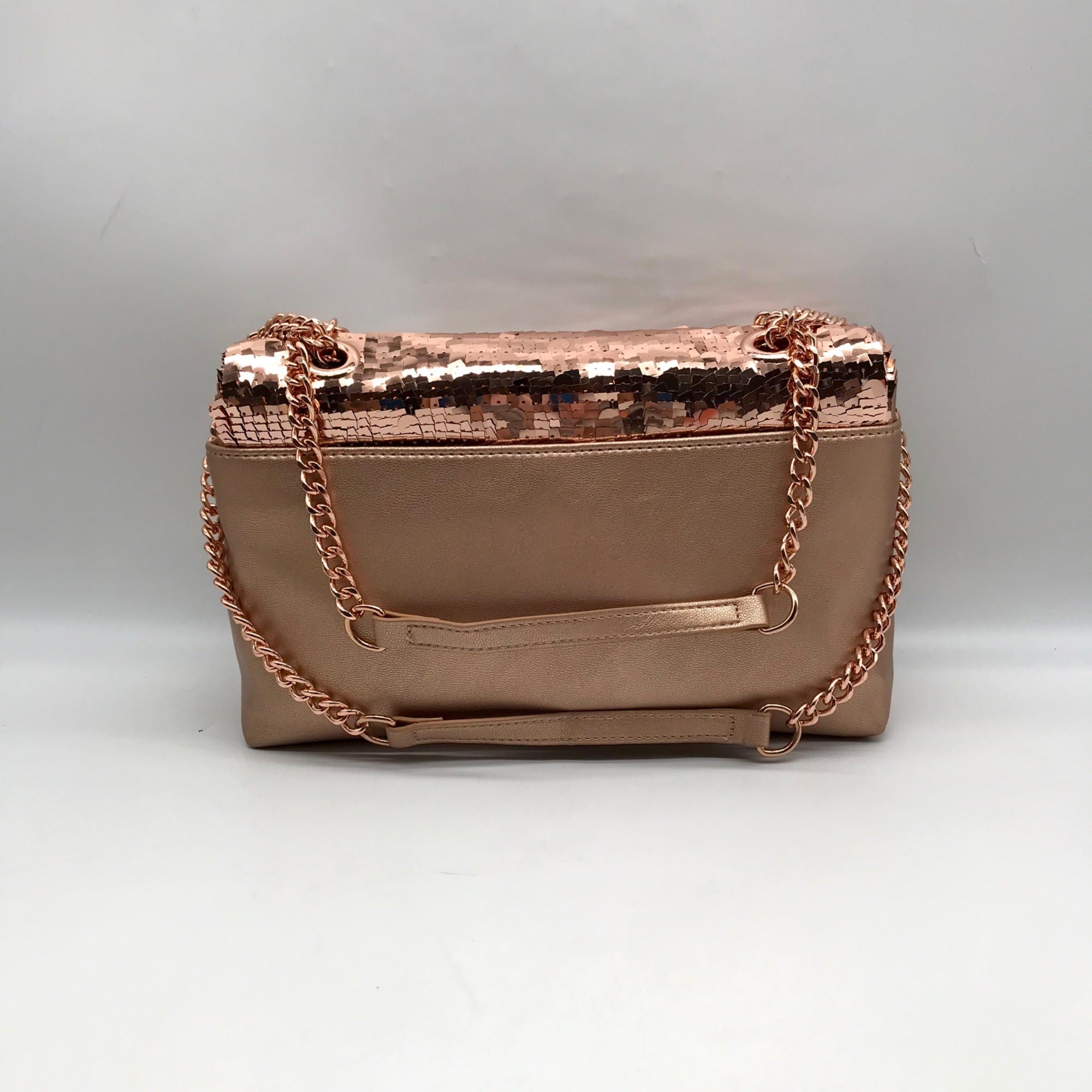 I.N.C. International Concepts Rose Gold Sequin Ajae Crossbody Bag