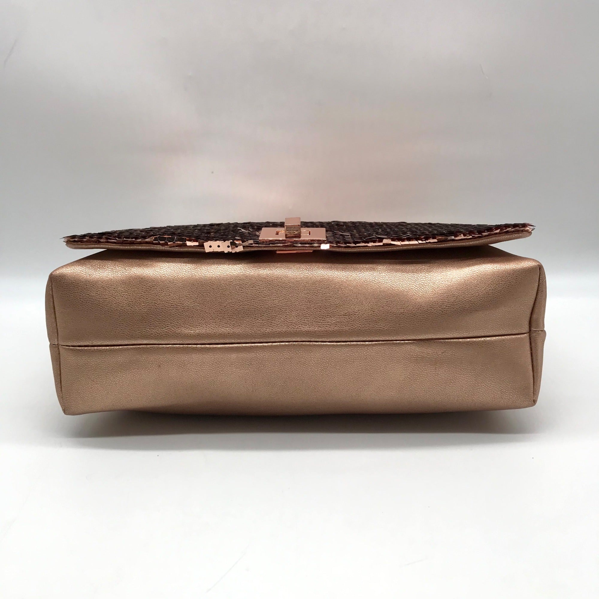 I.N.C. International Concepts Rose Gold Sequin Ajae Crossbody Bag