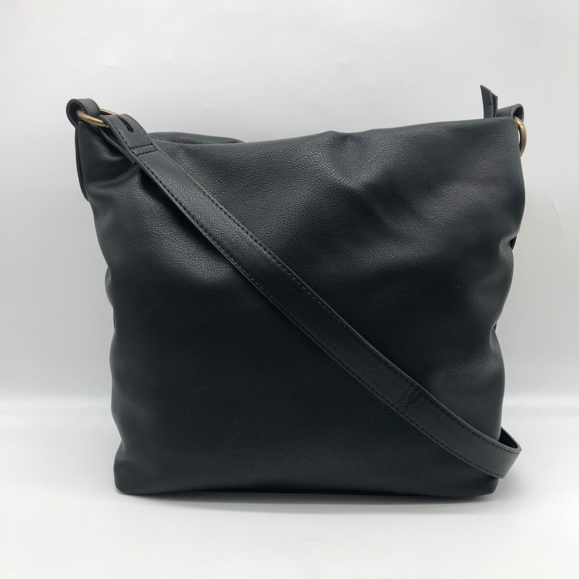 Style &amp; Co Black Hudsonn Convertible Hobo Bag