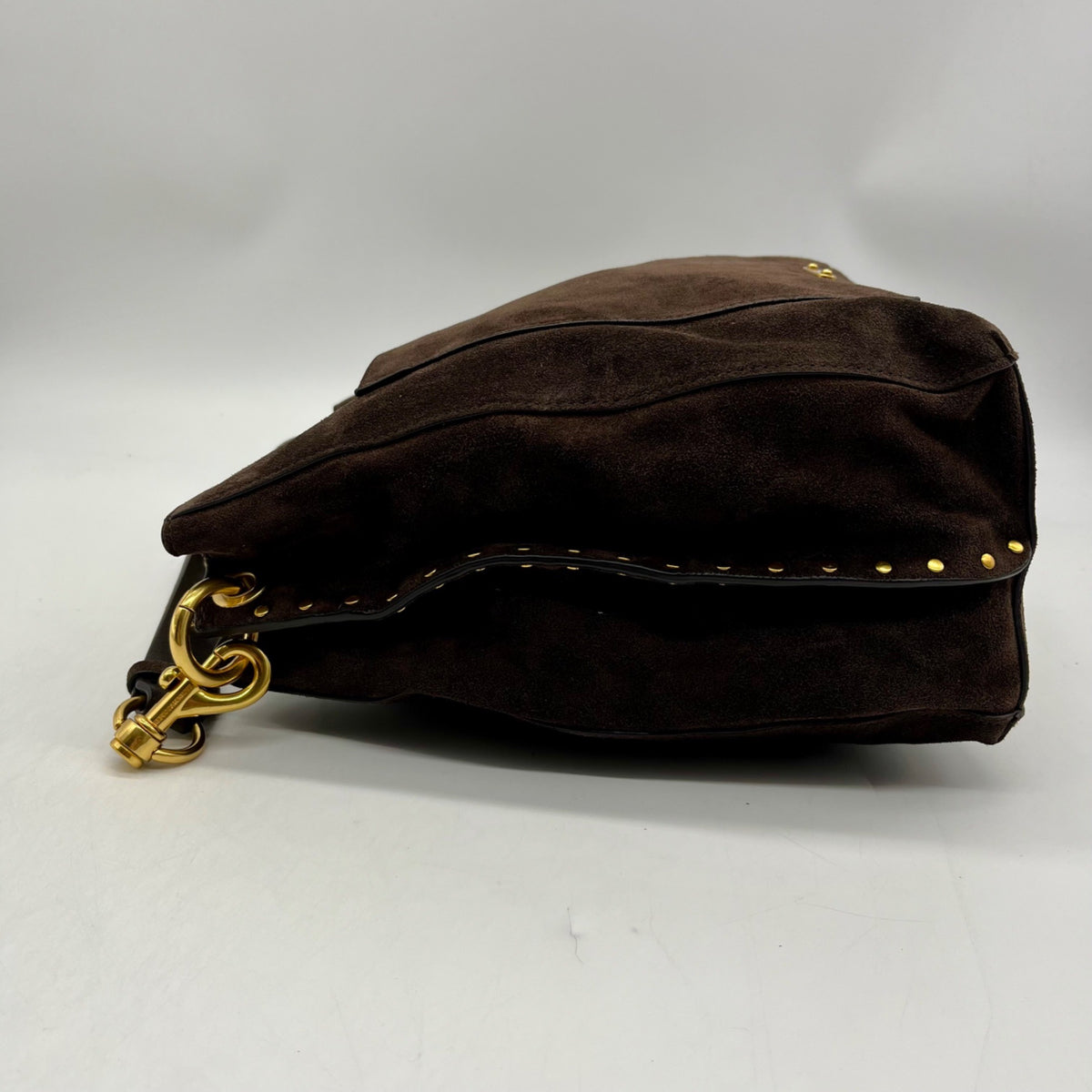 Rebecca Minkoff Brown Suede Shoulder Bag