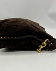 Rebecca Minkoff Brown Suede Shoulder Bag