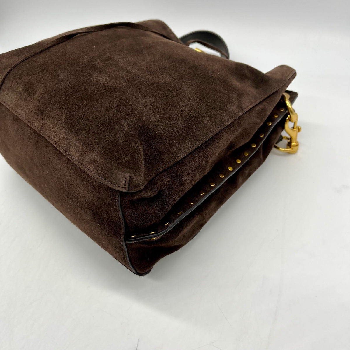 Rebecca Minkoff Brown Suede Shoulder Bag
