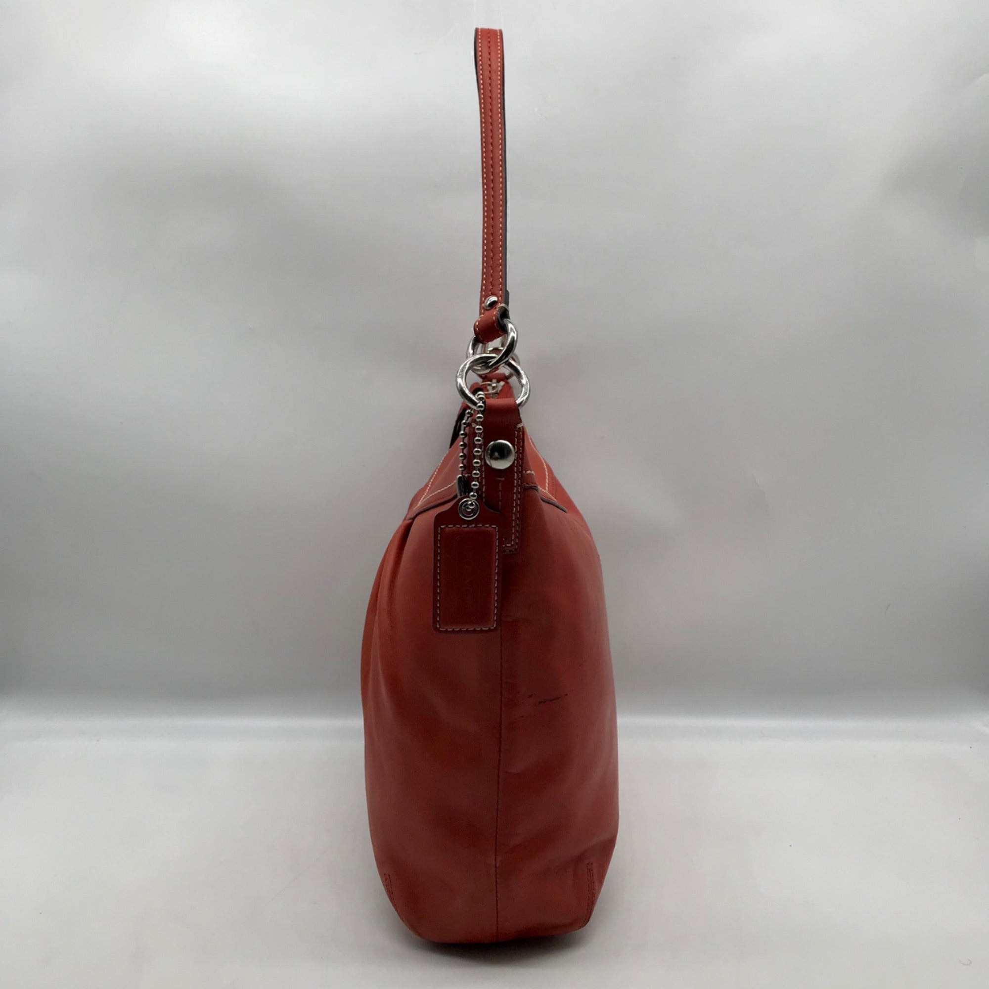 Coach Orange Leather Vintage Soho Shoulder Bag F13764