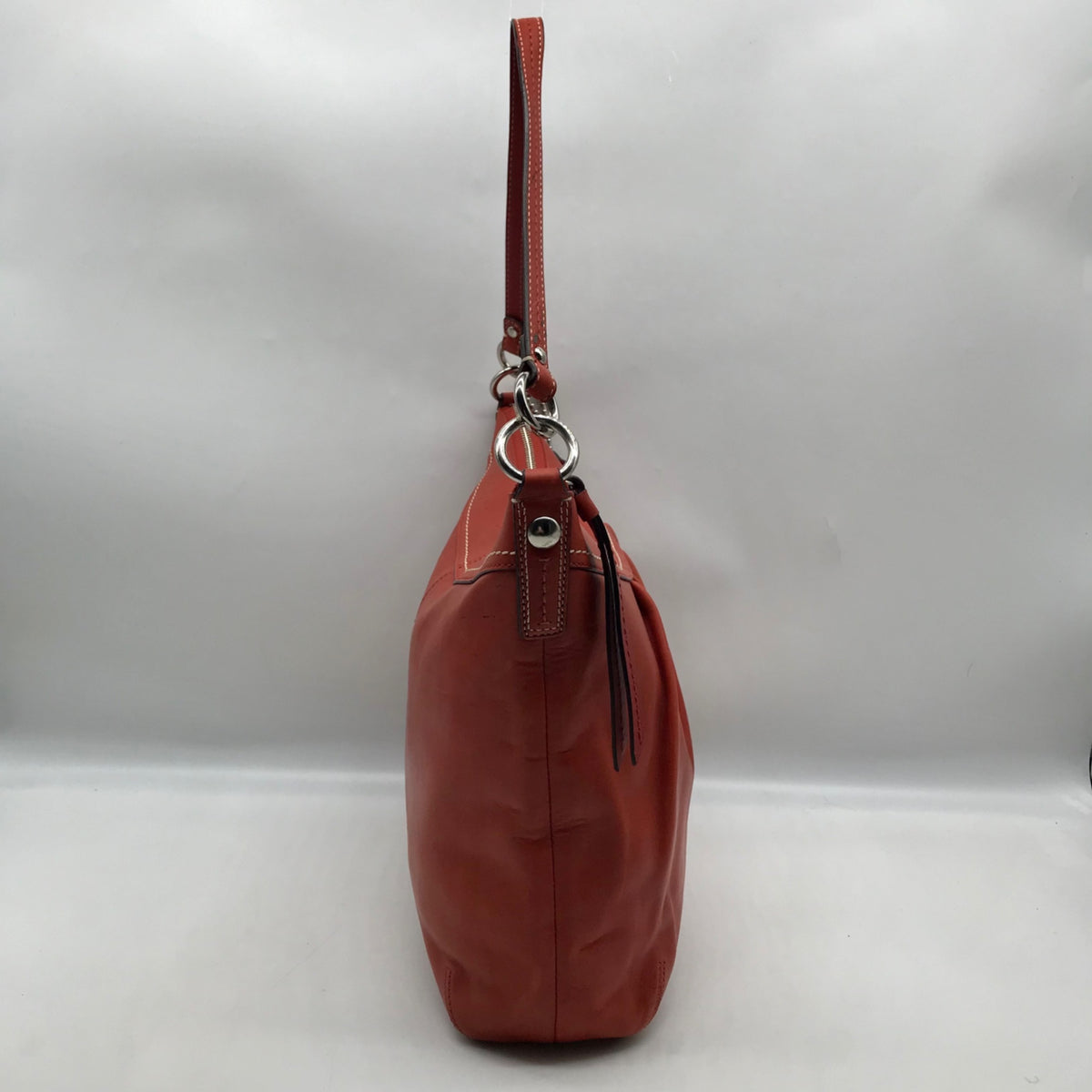 Coach Orange Leather Vintage Soho Shoulder Bag F13764