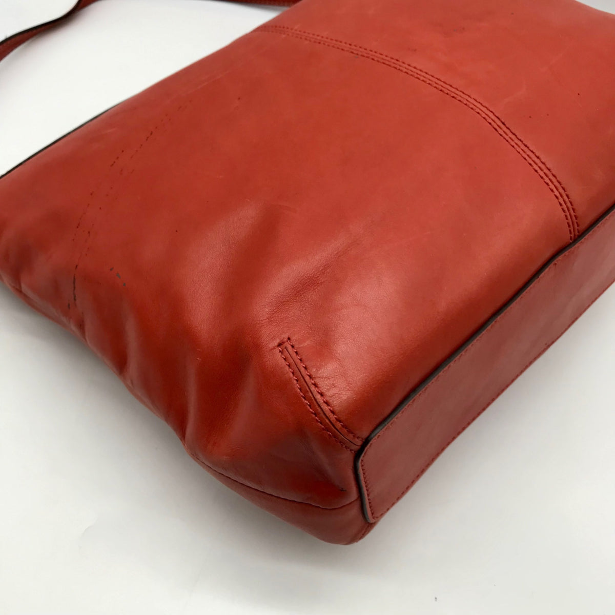 Coach Orange Leather Vintage Soho Shoulder Bag F13764