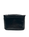 Patricia Nash Black Leather Convertible Shoulder Bag