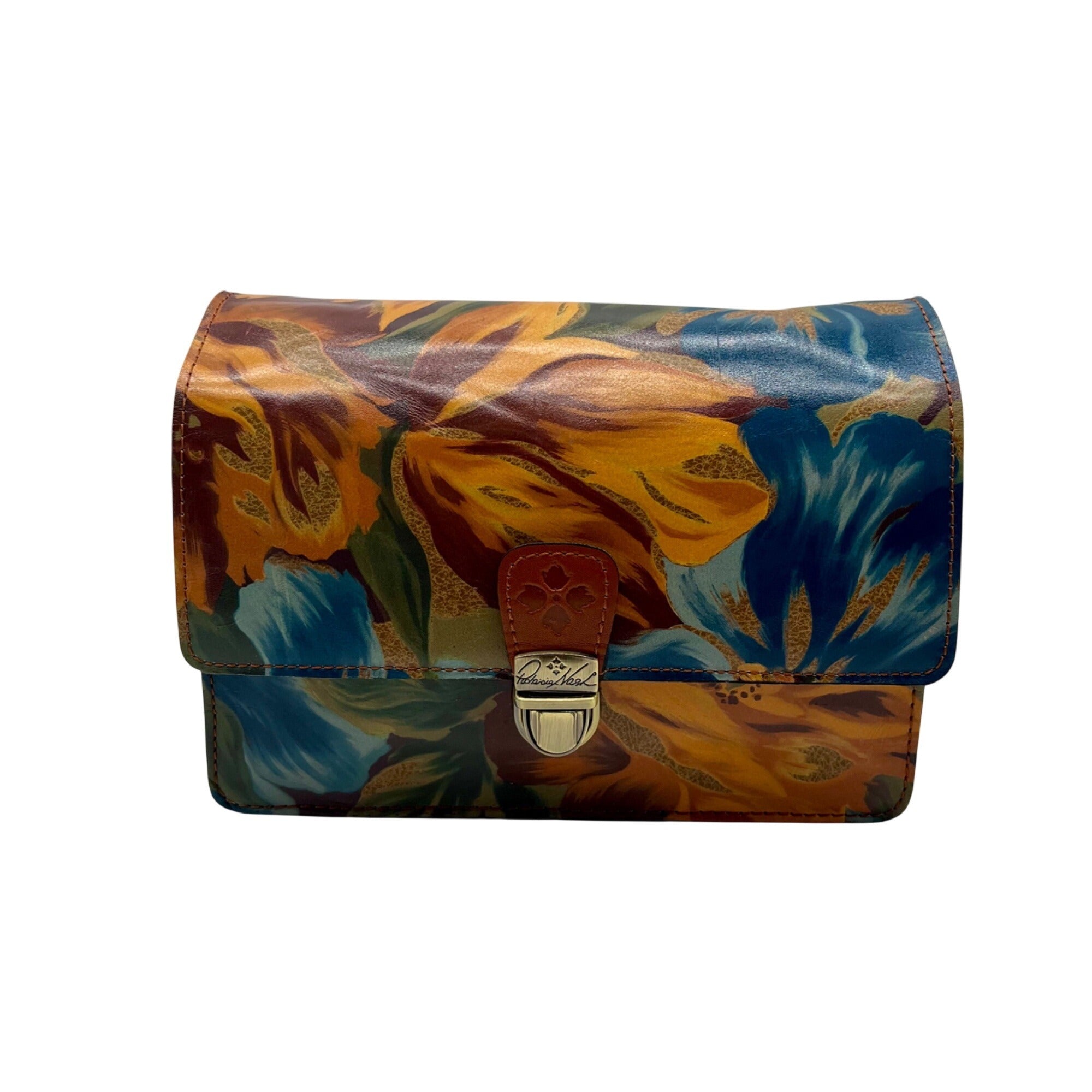 Patricia Nash Brown Lanza Crossbody Bag
