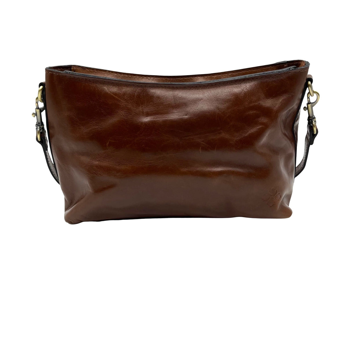 Patricia Nash Brown Leather Medium Shoulder Bag