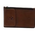 Patricia Nash Brown Leather Phone Clutch
