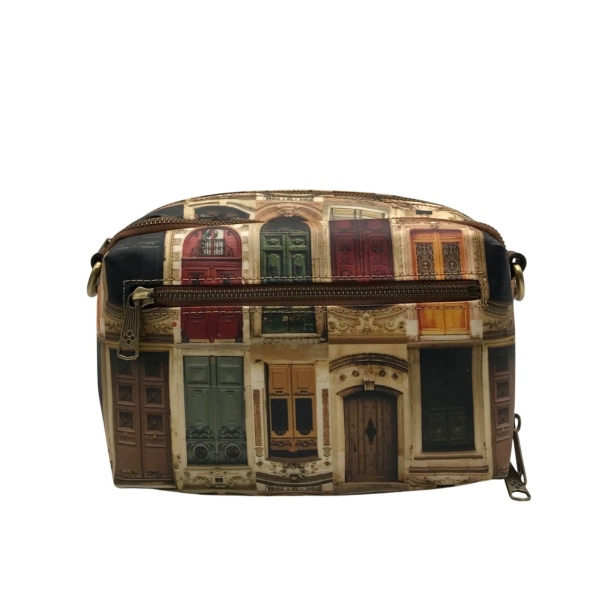 Patricia Nash Doorways To Italy Print Crossbody Bag