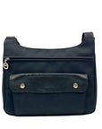 Longchamp Black Nylon Planetes Crossbody Bag