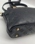 Guess Black Embossed Double Zip Bea Crossbody