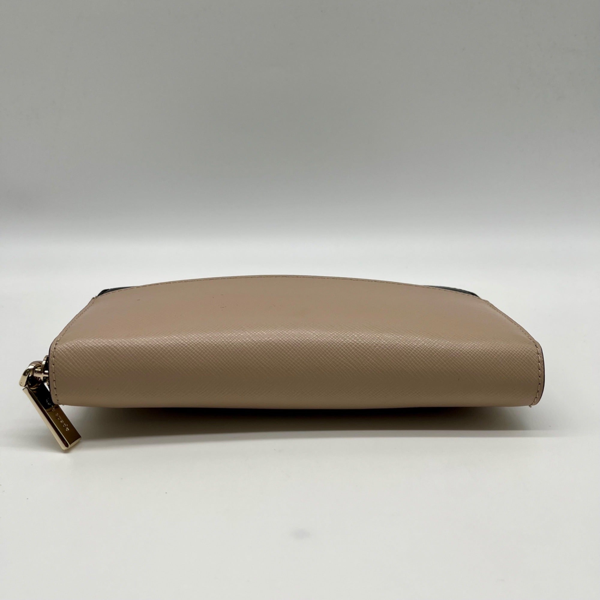 Kate Spade Beige &amp; Black Staci Colorblock Large Continental Wallet