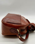 Etienne Aigner Brown Leather Crossbody Bag