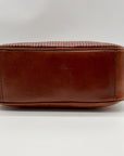 Etienne Aigner Brown Leather Crossbody Bag