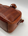 Etienne Aigner Brown Leather Crossbody Bag