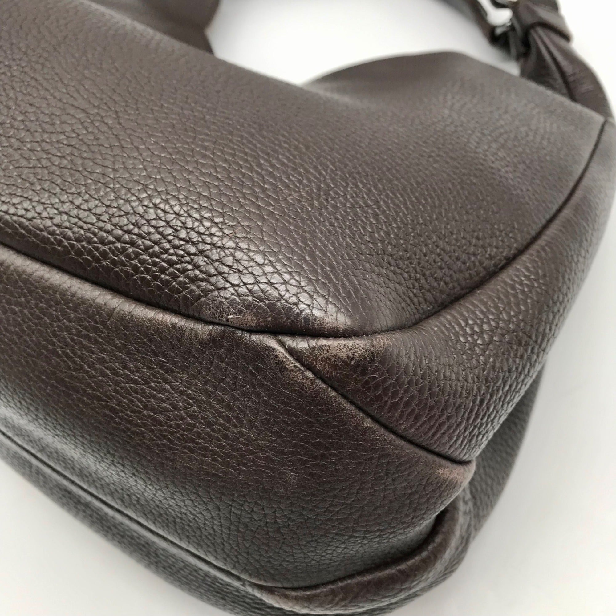 Bottega Veneta Brown Leather Shoulder Bag