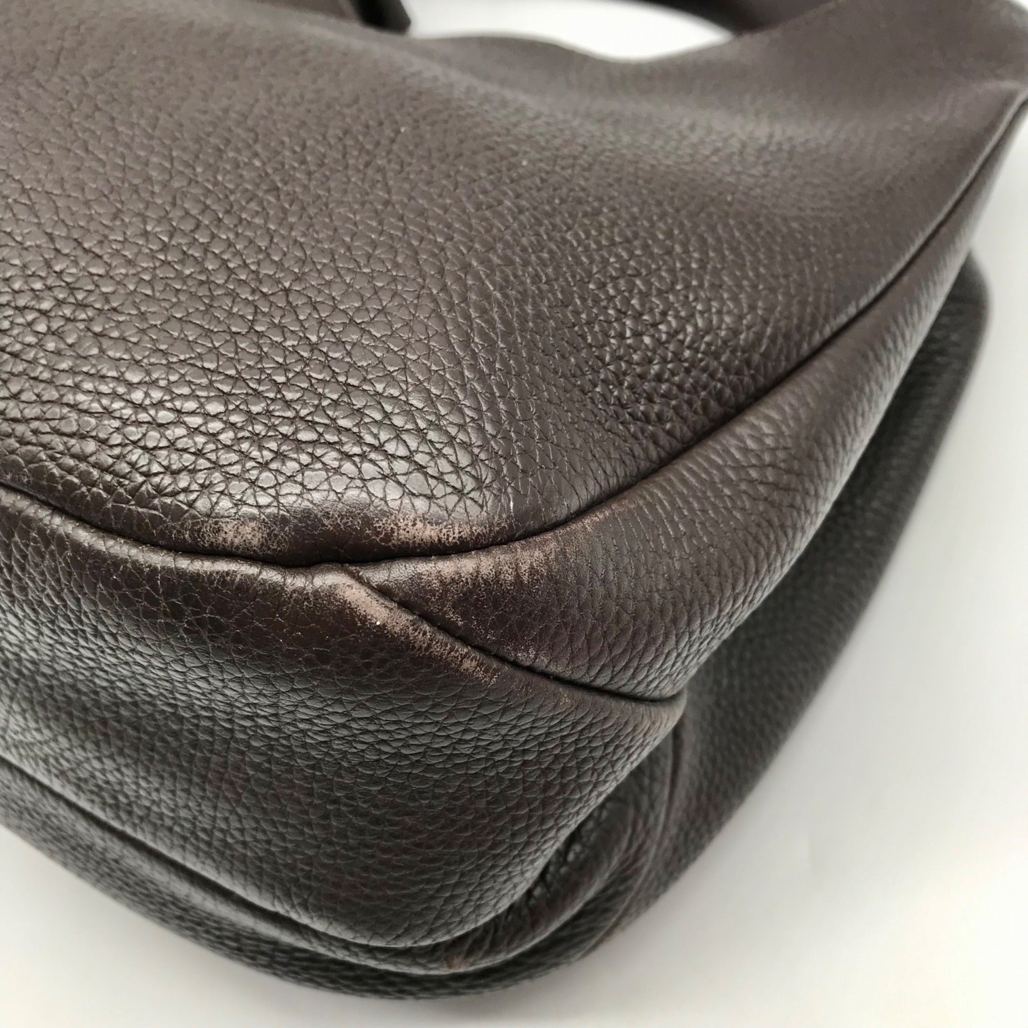 Bottega Veneta Brown Leather Shoulder Bag
