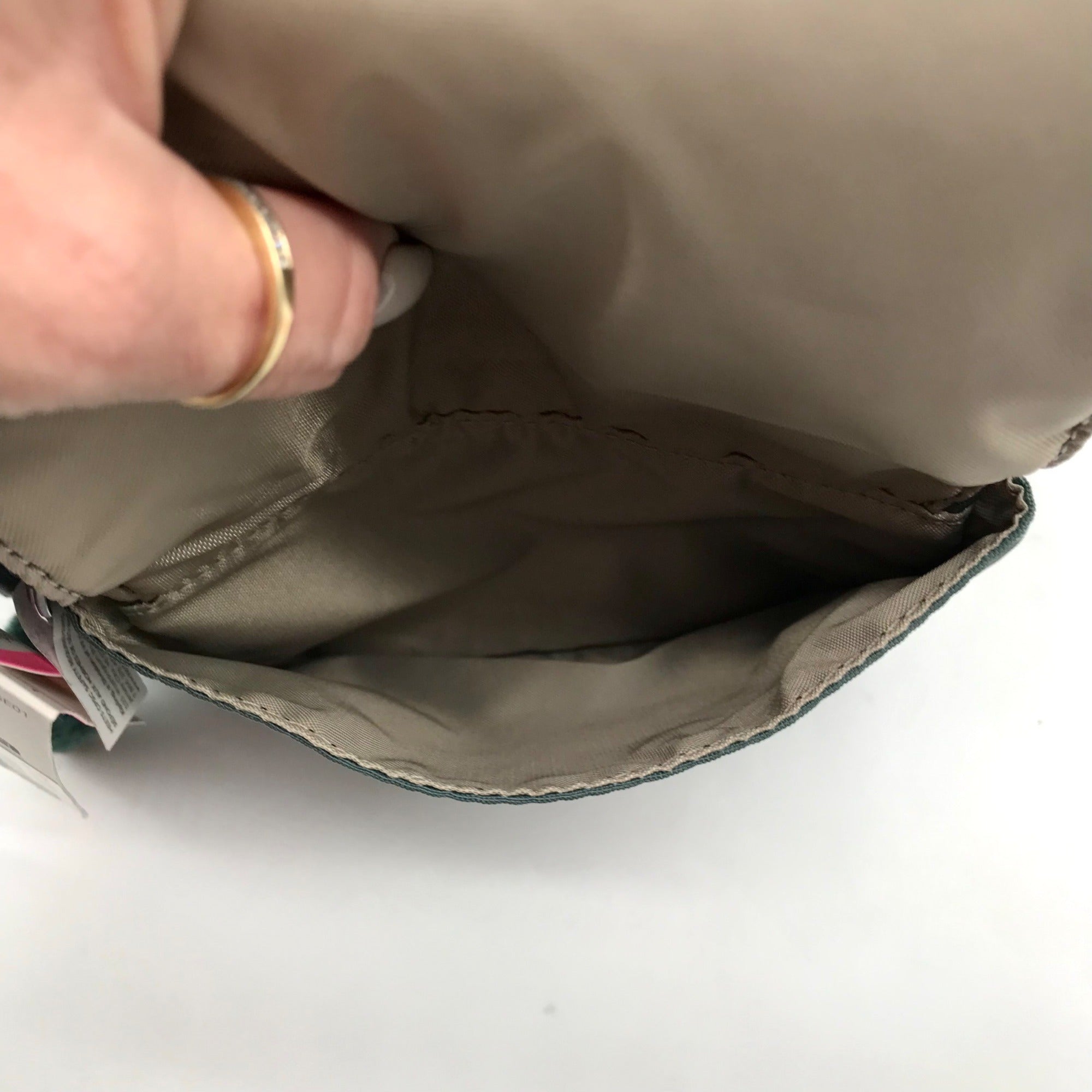 Kipling Relaxed Teal Nylon Eldorado Crossbody Bag