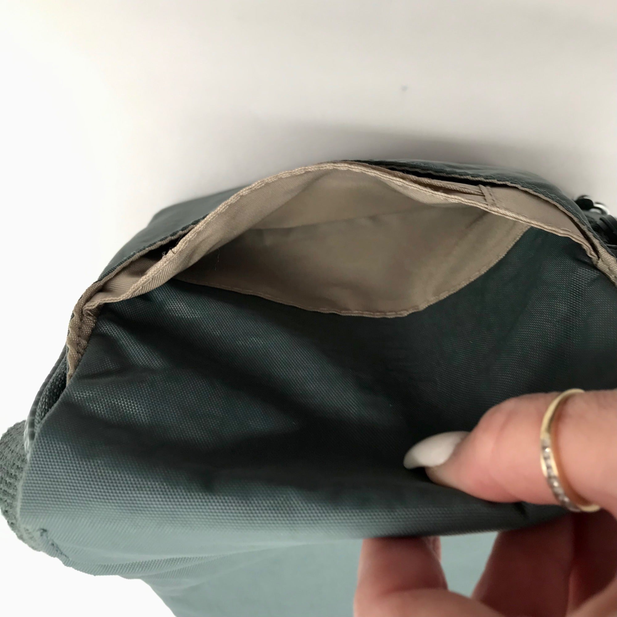 Kipling Relaxed Teal Nylon Eldorado Crossbody Bag