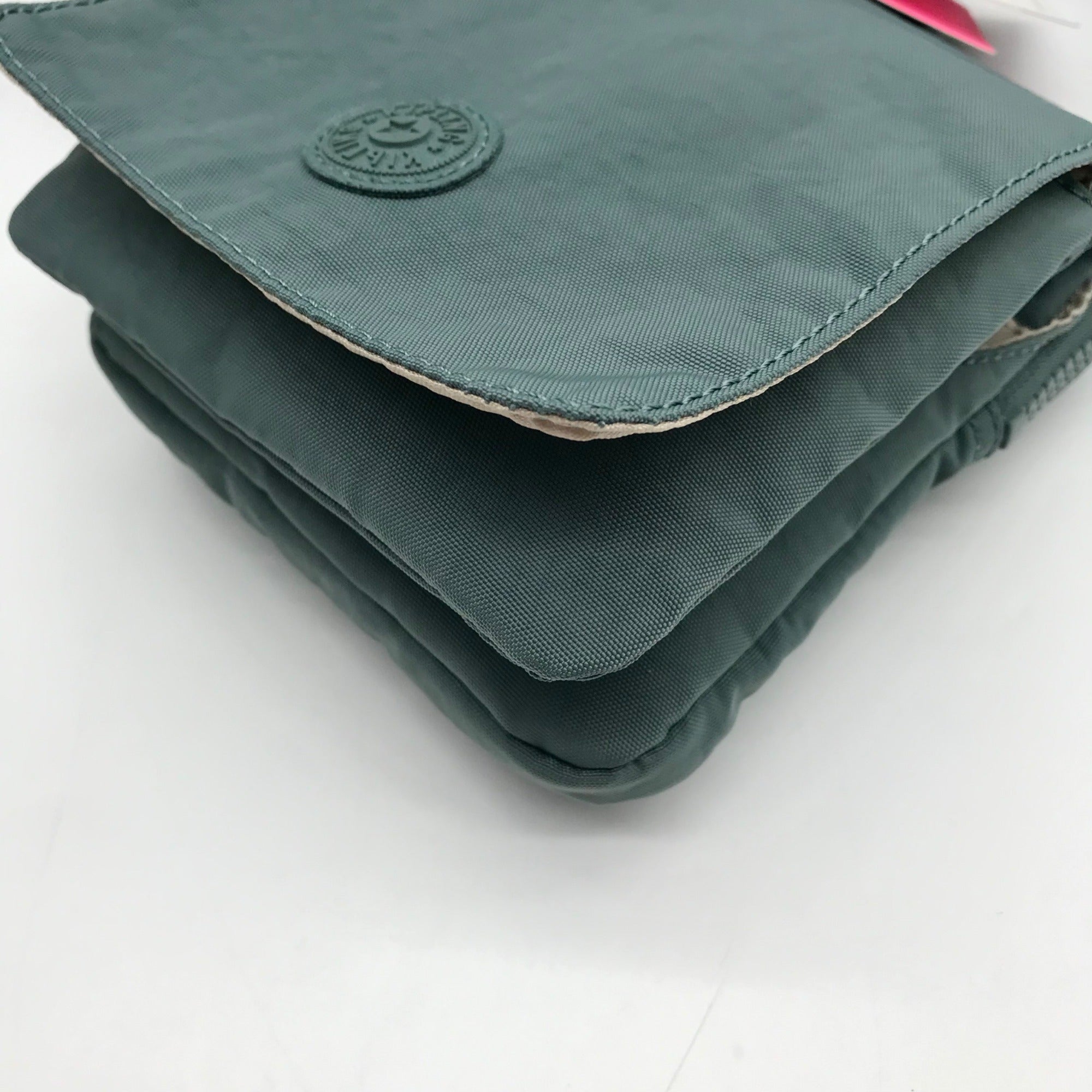 Kipling Relaxed Teal Nylon Eldorado Crossbody Bag