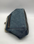Patricia Nash Denim Medium Clutch/Crossbody Bag