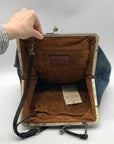 Patricia Nash Denim Medium Clutch/Crossbody Bag