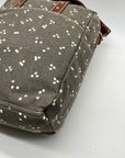 Makia Grey Fabric Commuter Tote Bag