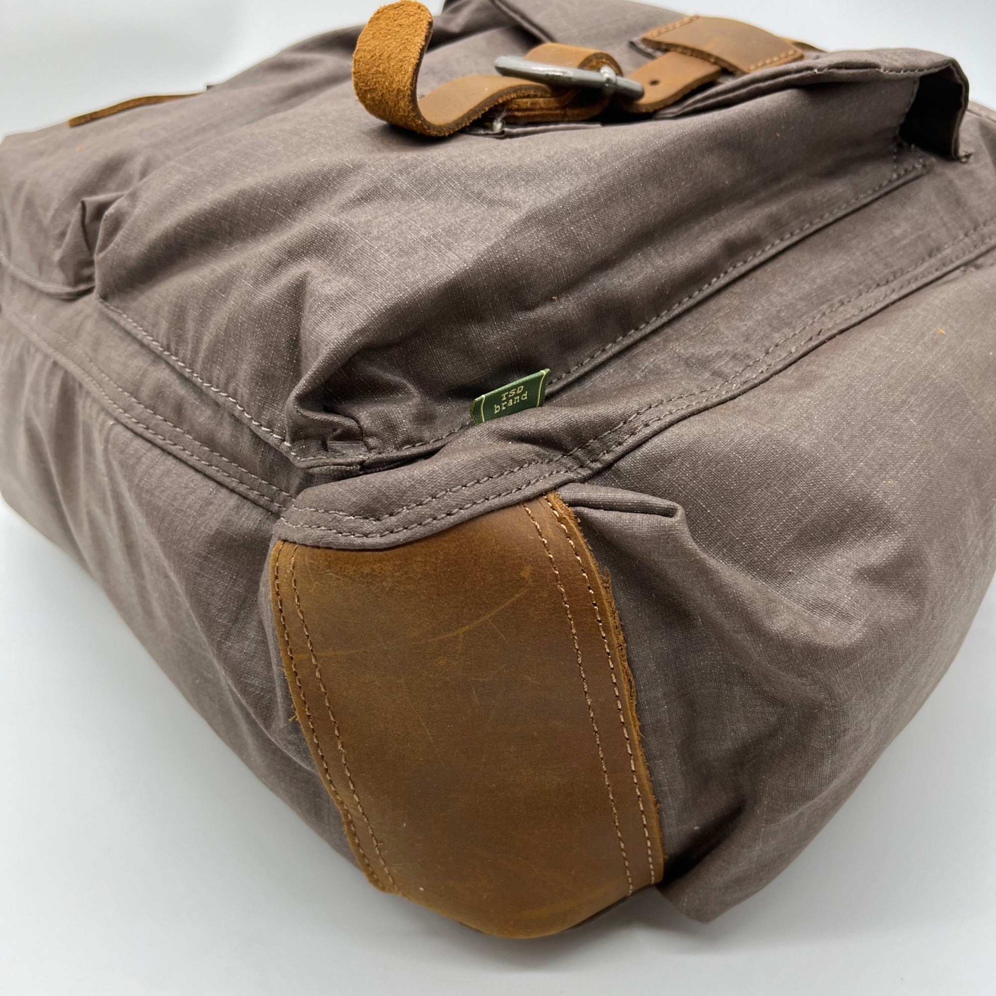 Tsd Brand Brown Urban Light Fabric Tote Bag