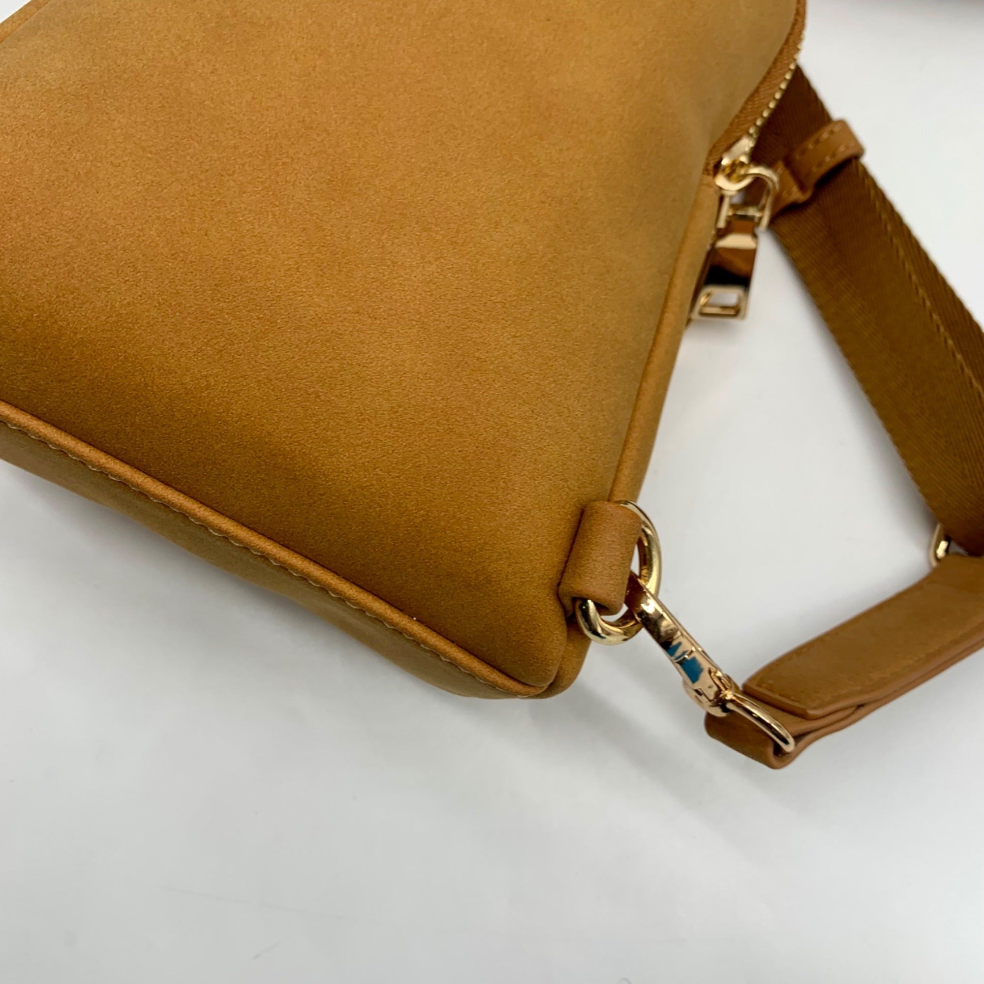 Madison West Brown Crossbody Bag