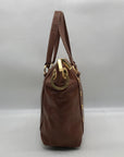 Hammitt Mahogany Leather Medium Daniel Convertible Crossbody Bag